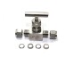 SS Needle Valve Instrumentation High Pressure Square Body Ferrule type (6000PSI) Stainless Steel 316